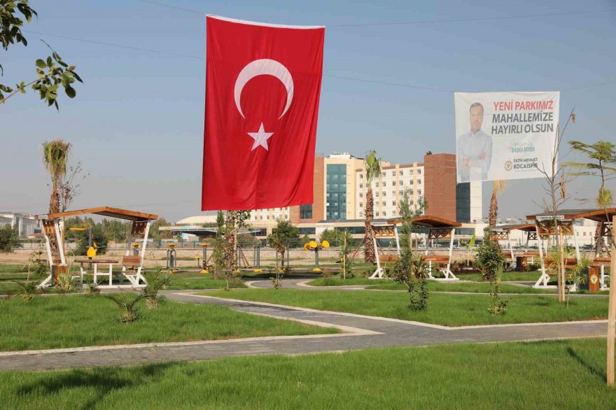 Yüreğir’e 4 bin metrekarelik yeni park