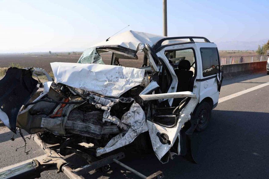 Adana otoyolunda ters yön faciası: 3 kişi hayatını kaybetti