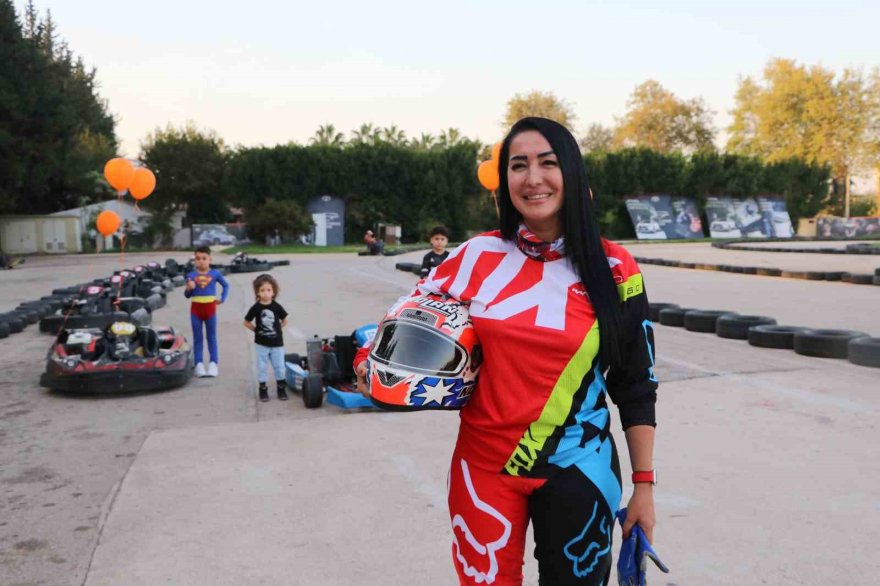 Lösemiyi atlatan çocukların ‘karting’ hayali gerçek oldu