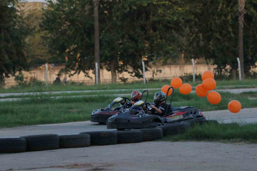 Lösemiyi atlatan çocukların ‘karting’ hayali gerçek oldu