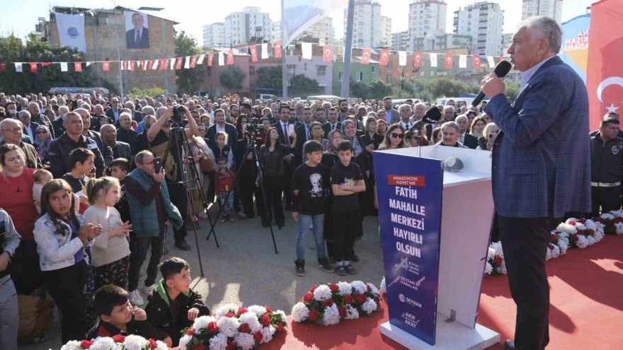 Fatih Mahalle Merkezi’nin temeli atıldı