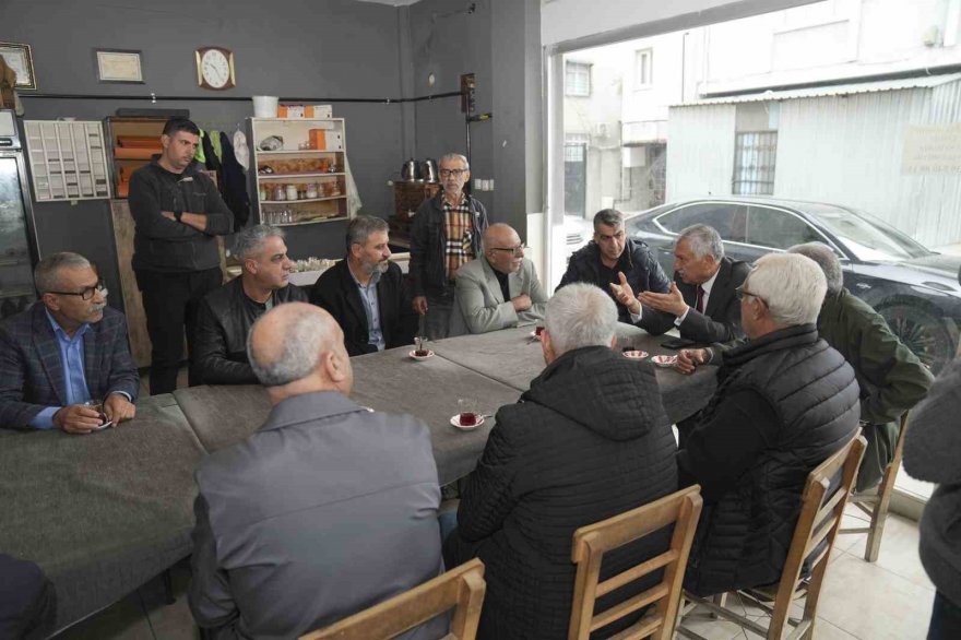 Başkan Karalar, yapımı eden çalışmaları yerinde inceledi