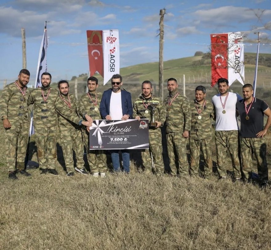 AOSB paintball turnuvası sonuçlandı