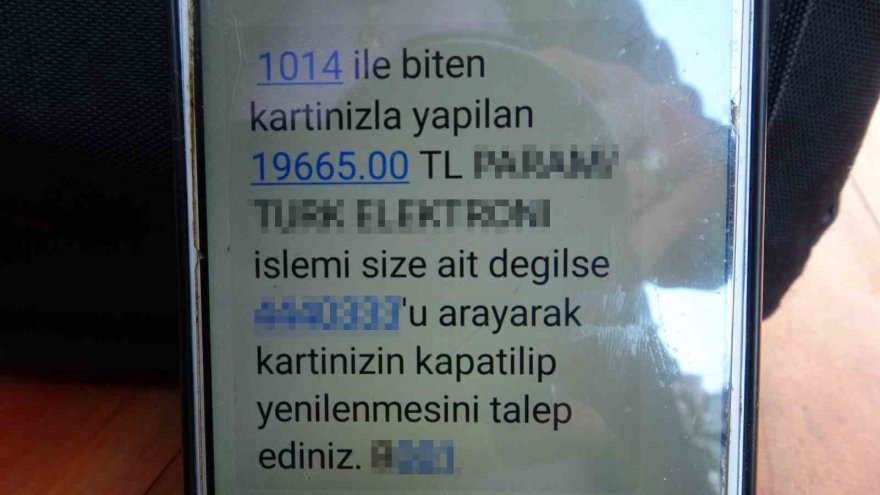 Telefon dolandırıcıları emekli adamı 41 bin TL borçlandırdı