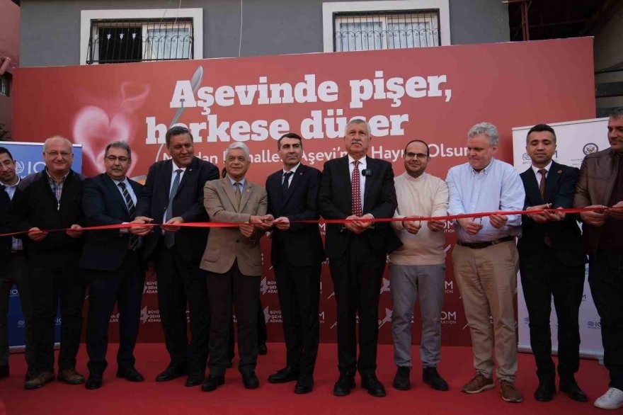 Adana Büyükşehir Belediyesi Aşevi açıldı