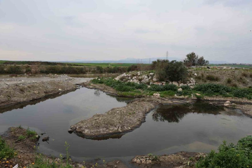 Adana’da dereyi kirleten fabrikaya para cezası uygulandı