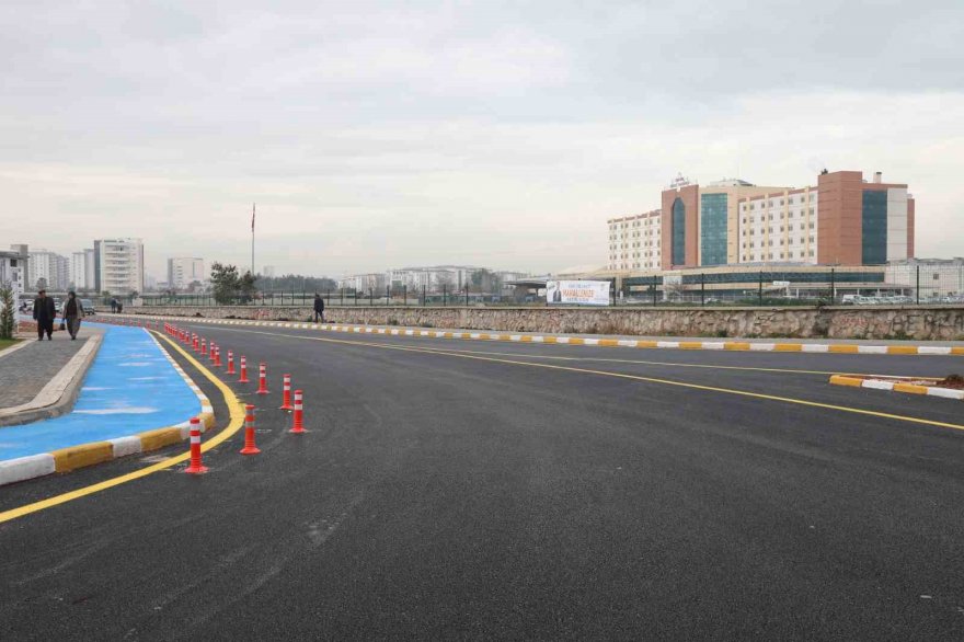 Yüreğir Devlet Hastanesi yol projesi tamamlandı