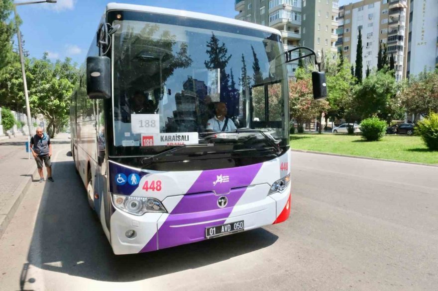 Adana-Karaisalı hattına iki yeni otobüs tahsis edildi