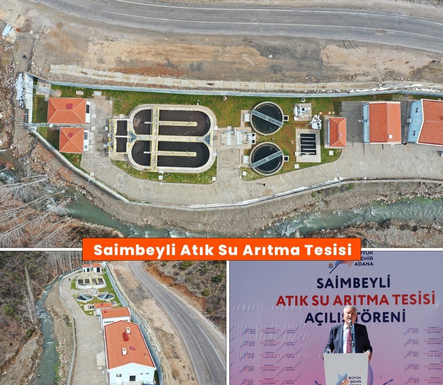 Adana’da atık su arıtma tesisleri ile temiz bir gelecek planlanıyor