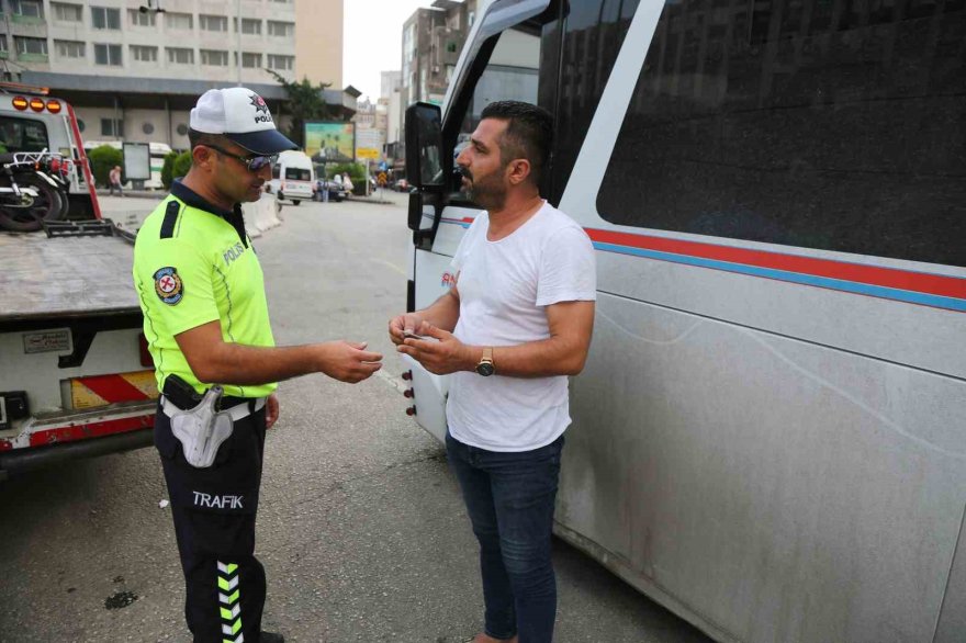 Adana'da toplu taşıma sürücülerine korna cezası