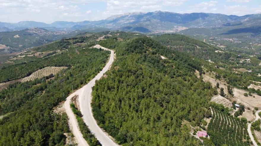 Yangına duyarlı dijital gözler yeşil vatan nöbetinde