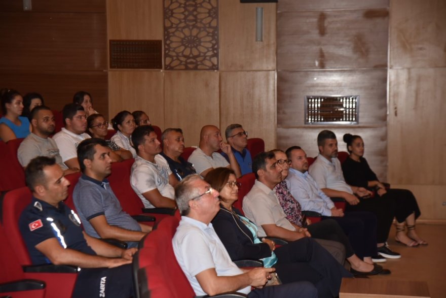 Ceyhan’da belediye personeline ‘Madde Bağımlılığı Farkındalık Semineri’