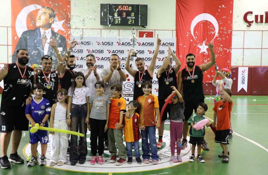 AOSB Spor Şenliği çerçevesinde 2. Basketbol Turnuvası sonuçlandı