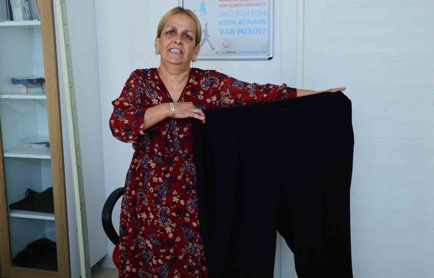 Eşi ölünce 120 kiloya çıktı, devlet desteğiyle diyet yapıp 57 kilo verdi